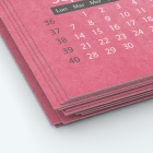 Calendrier photo une page - Papier épais rigide 400 g/m2
