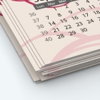 Calendrier photo une page - Papier épais rigide 400 g/m2