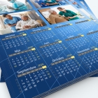 Calendrier photo une page - Grille calendaire personnalisable