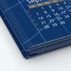 Calendrier photo une page XL - Papier épais rigide 400 g/m2