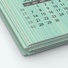 Calendrier photo une page - Papier épais rigide 400 g/m2