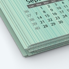 Calendrier photo une page XL - Papier épais rigide 400 g/m2