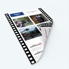 Calendrier photo deux pages - Impression recto/verso pour plus de photos