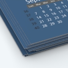 Calendrier photo une page XL - Papier épais rigide 400 g/m2