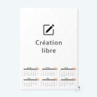 Calendrier photo deux pages XL