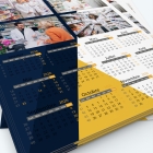 Calendrier photo une page - Grille calendaire personnalisable