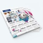 Calendrier photo une page - Minimum de commande : 25 exemplaires