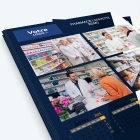 Calendrier photo une page XL - Nombre de photos, logos et texte illimité