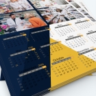 Calendrier photo une page XL - Grille calendaire personnalisable