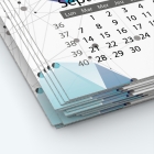 Calendrier photo une page XL - Papier épais rigide 400 g/m2