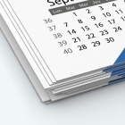 Calendrier photo une page XL - Papier épais rigide 400 g/m2