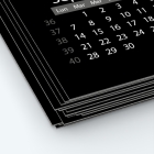 Calendrier photo une page - Papier épais rigide 400 g/m2