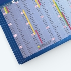Calendrier de poche CLASSIC - Grille calendaire personnalisable