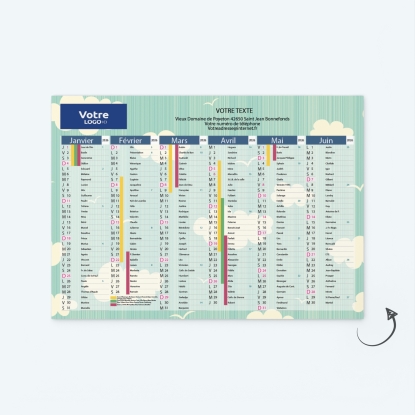Calendrier de poche CLASSIC