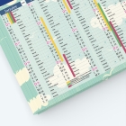 Calendrier de poche CLASSIC - Grille calendaire personnalisable