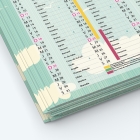Calendrier de poche CLASSIC - Papier épais rigide 400 g/m2