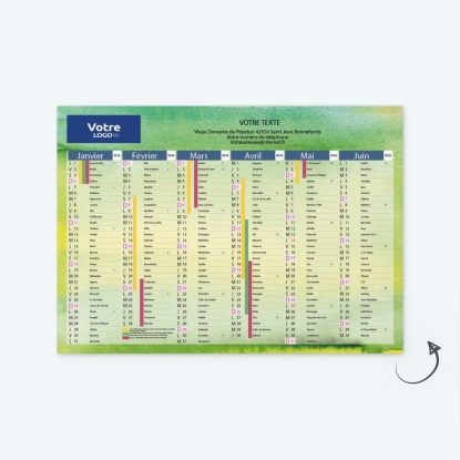Calendrier de poche CLASSIC