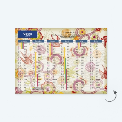Calendrier de poche CLASSIC