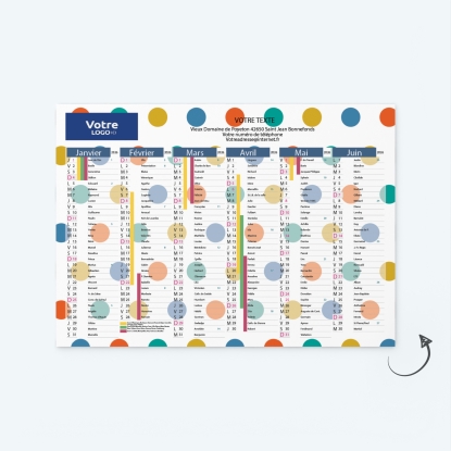 Calendrier de poche CLASSIC