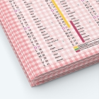 Calendrier de poche CLASSIC - Papier épais rigide 400 g/m2