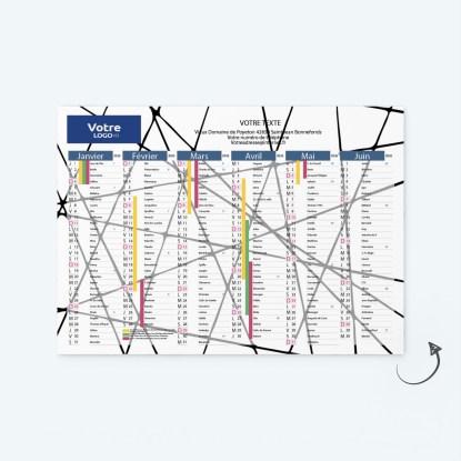 Calendrier de poche CLASSIC
