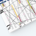 Calendrier de poche CLASSIC - Grille calendaire personnalisable