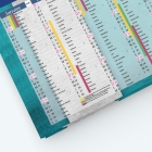 Calendrier de poche CLASSIC - Grille calendaire personnalisable