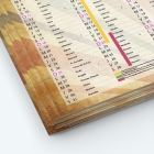 Calendrier de poche CLASSIC - Papier épais rigide 400 g/m2