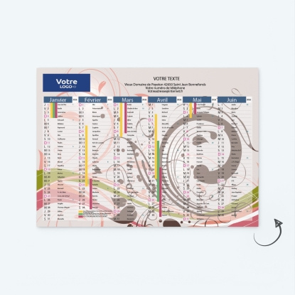 Calendrier de poche CLASSIC