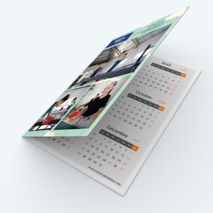 Calendrier de poche DOUBLE