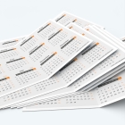 Calendrier de poche DOUBLE - Minimum de commande : 25 exemplaires
