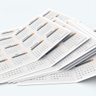 Calendrier de poche DOUBLE - Minimum de commande : 25 exemplaires