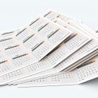 Calendrier de poche DOUBLE - Minimum de commande : 25 exemplaires