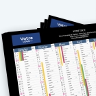 Calendrier de poche CLASSIC - Nombre de photos, logos et texte illimité