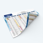 Calendrier de poche CLASSIC - Impression recto/verso