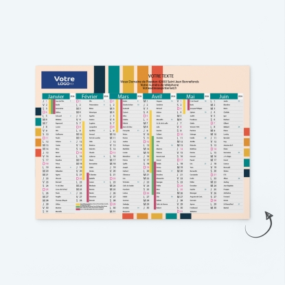 Calendrier de poche CLASSIC