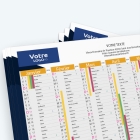 Calendrier de poche CLASSIC - Nombre de photos, logos et texte illimité
