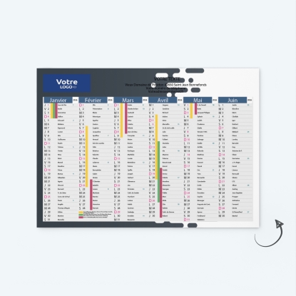 Calendrier de poche CLASSIC