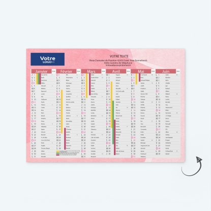 Calendrier de poche CLASSIC