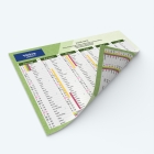 Calendrier de poche CLASSIC - Impression recto/verso