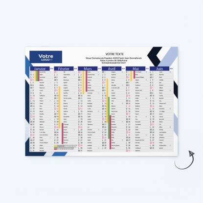Calendrier de poche CLASSIC