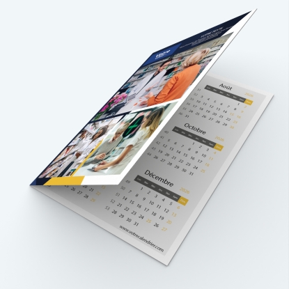 Calendrier de poche DOUBLE