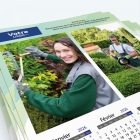 Calendrier Magnet (Aimanté) - Nombre de photos, logos et texte illimité