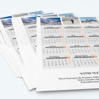Carte calendrier photo - Minimum de commande : 25 exemplaires