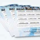 Carte calendrier photo - Minimum de commande : 25 exemplaires