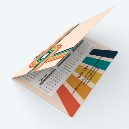 Carte calendrier photo