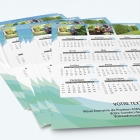 Carte calendrier photo - Minimum de commande : 25 exemplaires