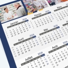 Carte calendrier photo - Grille calendaire 100% personnalisable