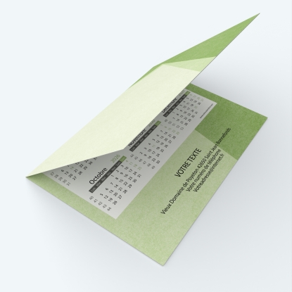 Carte calendrier photo