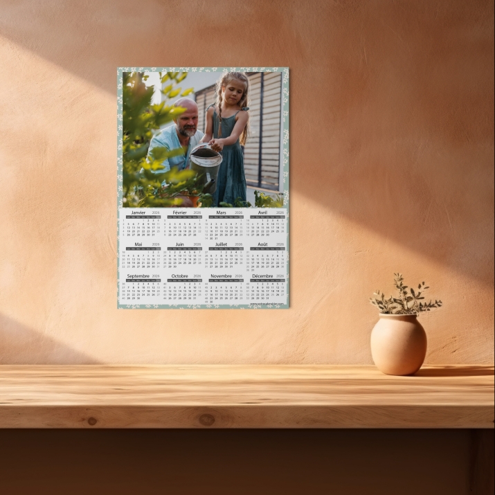Calendrier poster photo